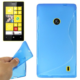 S-Line Silicone Cover Lumia 520 (Blue)