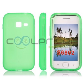 Galaxy Ace Duos Simple Silicone Cover (Green)