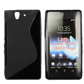 S-line Silicone Cover - XPeria Z (Black)