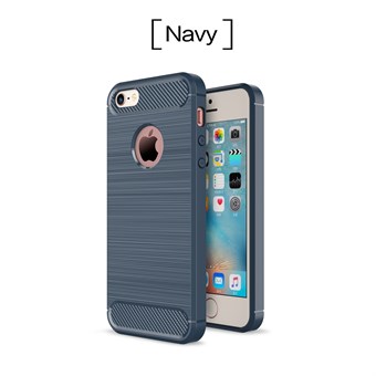 Best winner plastic & silicone cover for iPhone 5 / 5S / SE - Navy