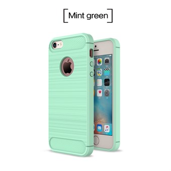 Best winner plastic & silicone cover for iPhone 5 / 5S / SE - Mint green