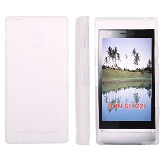 Simple Sony Xperia P Silicone Cover (Transparent)