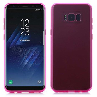 Solid Cover in TPU for Samsung Galaxy S8 Plus - Rose Red