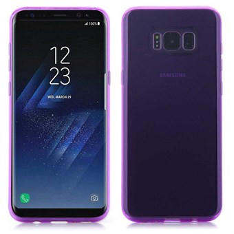 Solid Cover in TPU for Samsung Galaxy S8 Plus - Purple