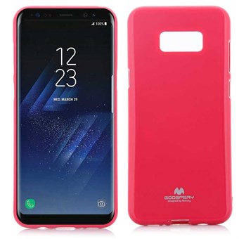 Mercury Goospery Cover in TPU for Samsung Galaxy S8 Plus - Red