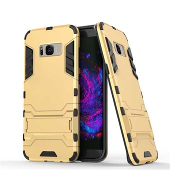 3 in 1 Hybrid Hard Case in PC and TPU for Samsung Galaxy S8 Plus - Gold