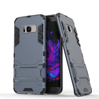 3 in 1 Hybrid Hard Case in PC and TPU for Samsung Galaxy S8 Plus - Navy Blue