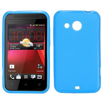 Simple Silicone Cover for Desire 200 (Blue)