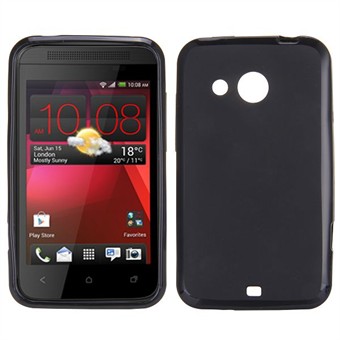 Simple Silicone Cover for Desire 200 (Black)