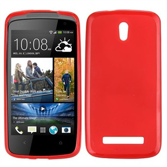 Simple Silicone Cover for Desire 500 (Red)