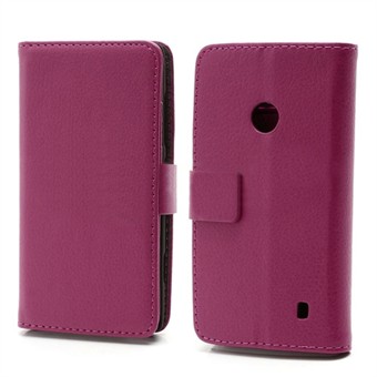 Practical Wallet Case - Lumia 520/525 (Magenta)