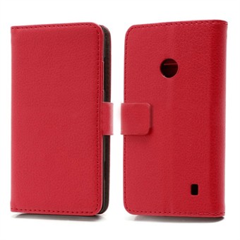 Practical Wallet Case - Lumia 520/525 (Red)