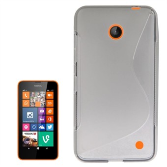 S-Line Silicone Cover - Nokia 630 (gray)