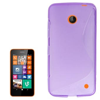 S-Line Silicone Cover - Nokia 630 (purple)