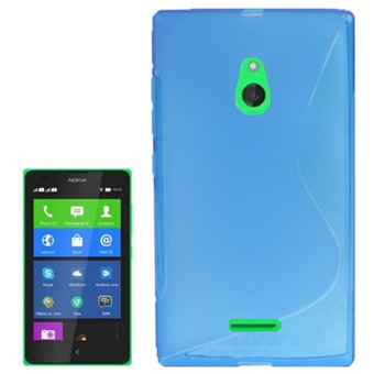 S-Line Silicone Cover - Nokia XL (blue)