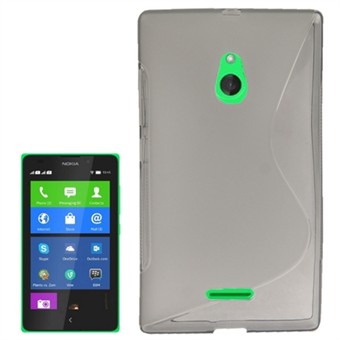 S-Line Silicone Cover - Nokia XL (gray)