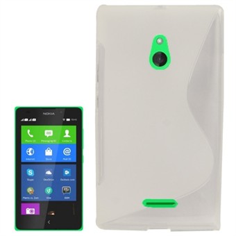 S-Line Silicone Cover - Nokia XL (Clear)