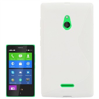 S-Line Silicone Cover - Nokia XL (White)