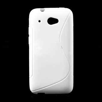 S-Line Silicone Case - HTC 601 Zara (White)