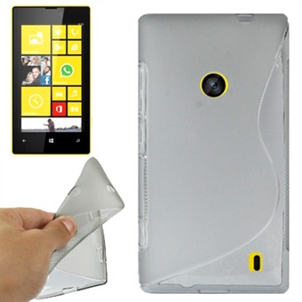 S-Line Silicone Cover Lumia 520 (Transparent)