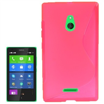 S-Line Silicone Cover - Nokia XL (pink)