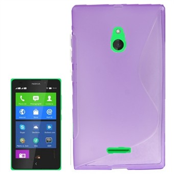 S-Line Silicone Cover - Nokia XL (purple)