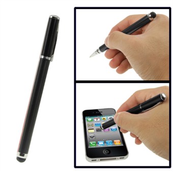 Two in One - Touch & Ball Pen (Black)