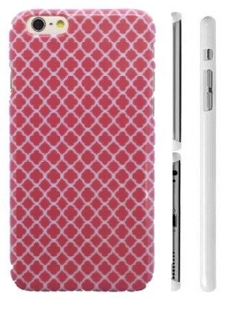 TipTop cover mobile (Red / white pattern)