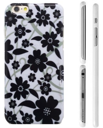 TipTop cover mobile (Black flowers)