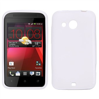 Simple Silicone Cover for Desire 200 (White)