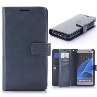 Multi Mercy leather case M. Credit card Galaxy S7 Edge navy blue