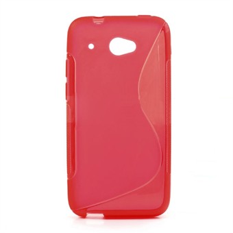 S-Line Silicone Case - HTC 601 Zara (Red)