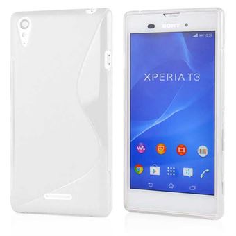 S-line Silicone Cover for Xperia T3 (clear)