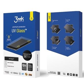 3MK UV Glass RS Sam N970 Note 10 Glass without UV Lampe