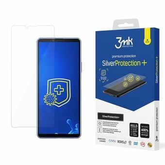 3MK Silver Protect + Sony Xperia 10 III 5G wet-mounted antimicrobial film