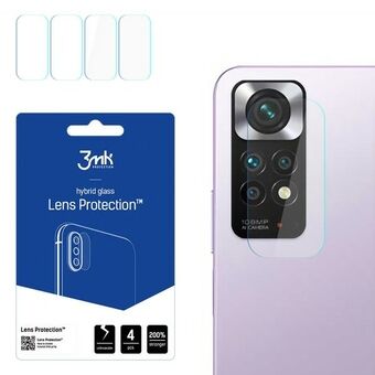 3MK Lens Protect Xiaomi Redmi Note 11 4G Camera lens protection 4 pcs.