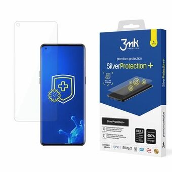 3MK Silver Protect + Oppo Find X5 Pro wet mounted antimicrobial film