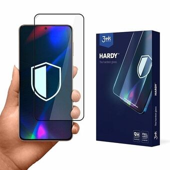 3MK Hardy Sam S21 FE 5G chemically tempered glass black/black