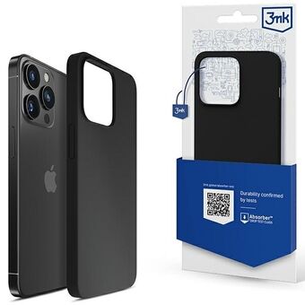 3MK Silicone Cover iPhone 14 Pro 6.1" black/black