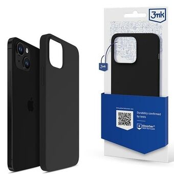 3MK Silicone Cover iPhone 13 mini 5.4" black/black