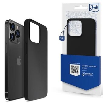 3MK Silicone Cover iPhone 13 Pro 6.1" black/black