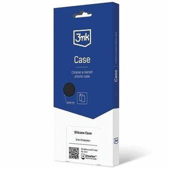 3MK Silicone case Sam A24 4G A245 black/black