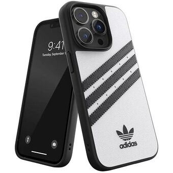 Adidas OR Molded case PU iPhone 14 Pro 6.1" white-black/white-black 50190