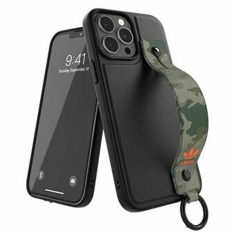 Adidas OR Hand Strap Case iPhone 13 Pro Max 6.7" black-camo/black-green camo 48671