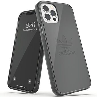 Adidas OR Protective iPhone 12/12 Pro Clear Cover black transparent/smokey black 42385