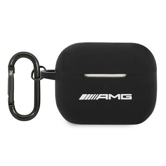 AMG AMAPRBK AirPods Pro cover black / black Silicone Big Logo