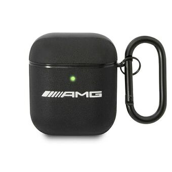 AMG AMA2SLWK AirPods cover black/black leather