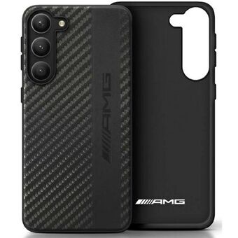 AMG AMHCS23MBLSCA S23+ S916 black/black hardcase Carbon Stripe and embossed