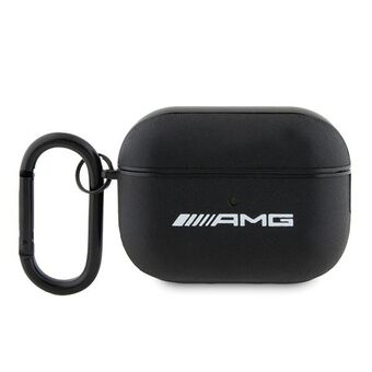 AMG AMAP2SLWK AirPods Pro 2 cover black/black leather white logo