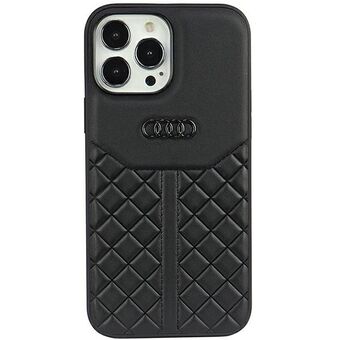 Audi genuine leather iPhone 13 Pro / 13 6.1" black/black case AU-TPUPCIP13P-Q8/D1-BK